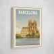 Barcelona Travel Print