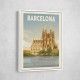 Barcelona Travel Print