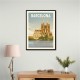 Barcelona Travel Print