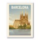 Barcelona Travel Print