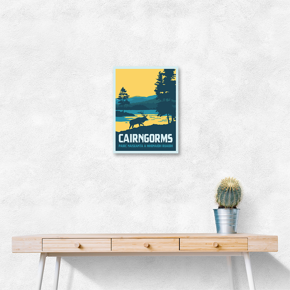 Cairngorms National Park Travel Print