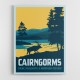 Cairngorms National Park Travel Print