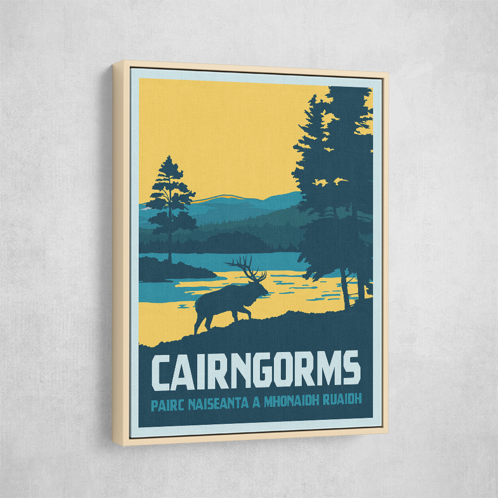 Cairngorms National Park Travel Print