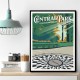 Central Park New York Travel Print