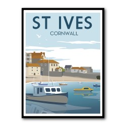 St Ives Travel Print