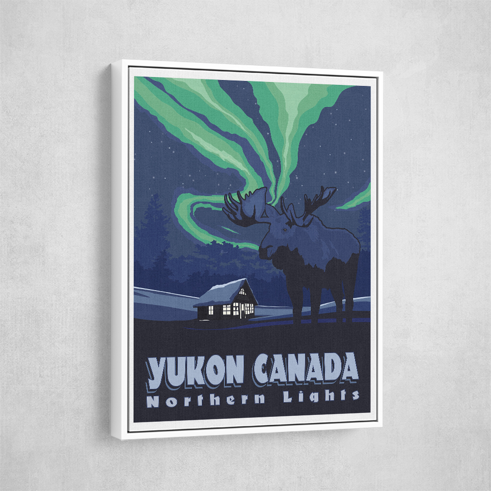 Yukon Canada Travel Print Yukon Canada Travel Print