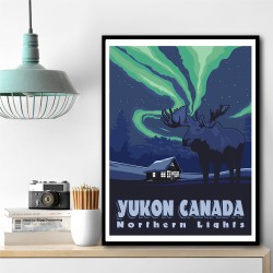 Yukon Canada Travel Print