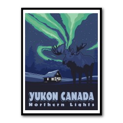 Yukon Canada Travel Print