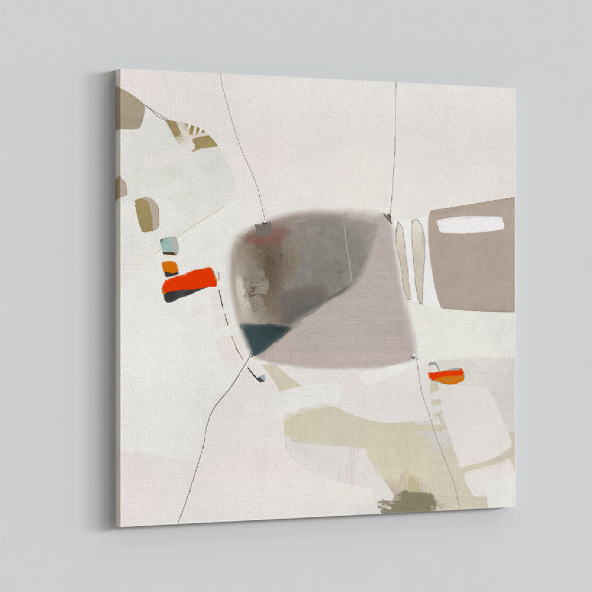 Hanging Loose Abstract Wall Art