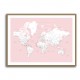 Leire world map in Spanish