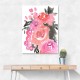 Maeko loose watercolor florals II Maeko loose watercolor florals II