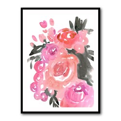 Maeko loose watercolor florals II