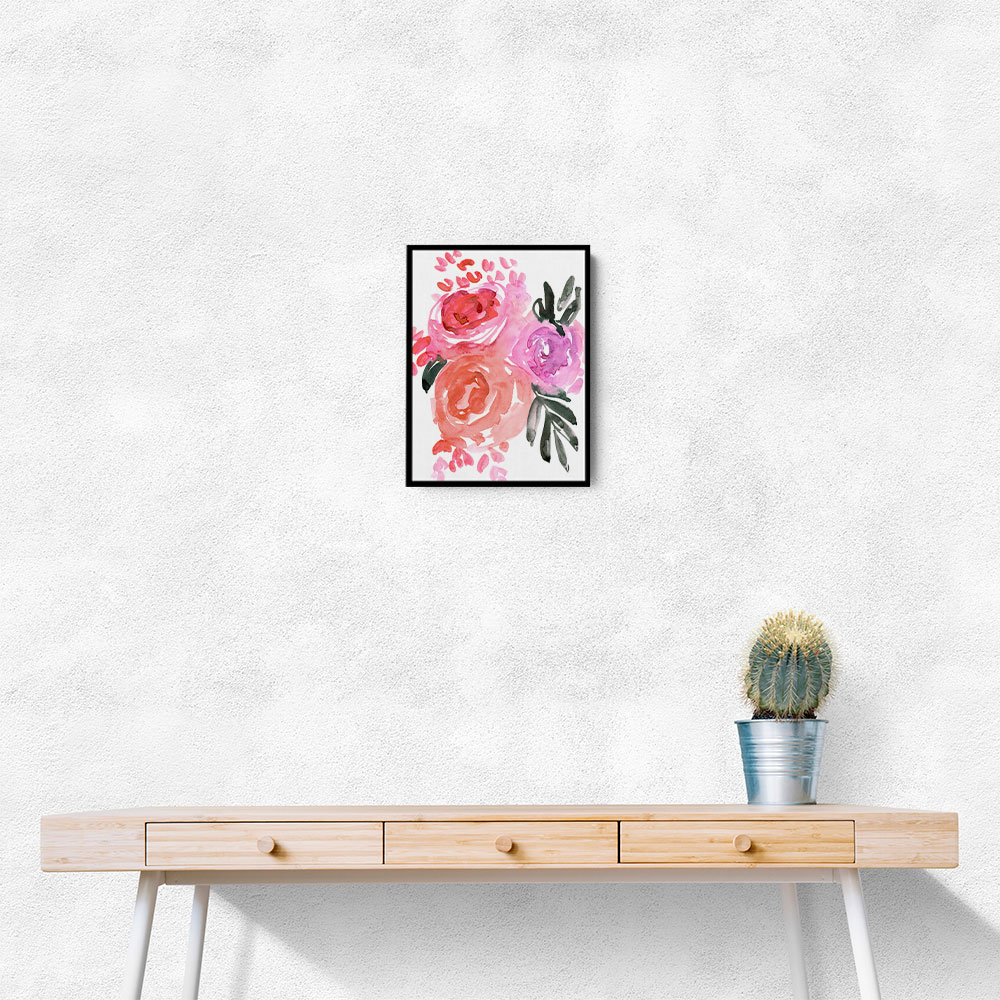 Maeko loose watercolor florals I