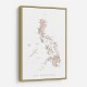 Taupe watercolor map of Philippines