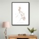 Taupe watercolor map of Philippines