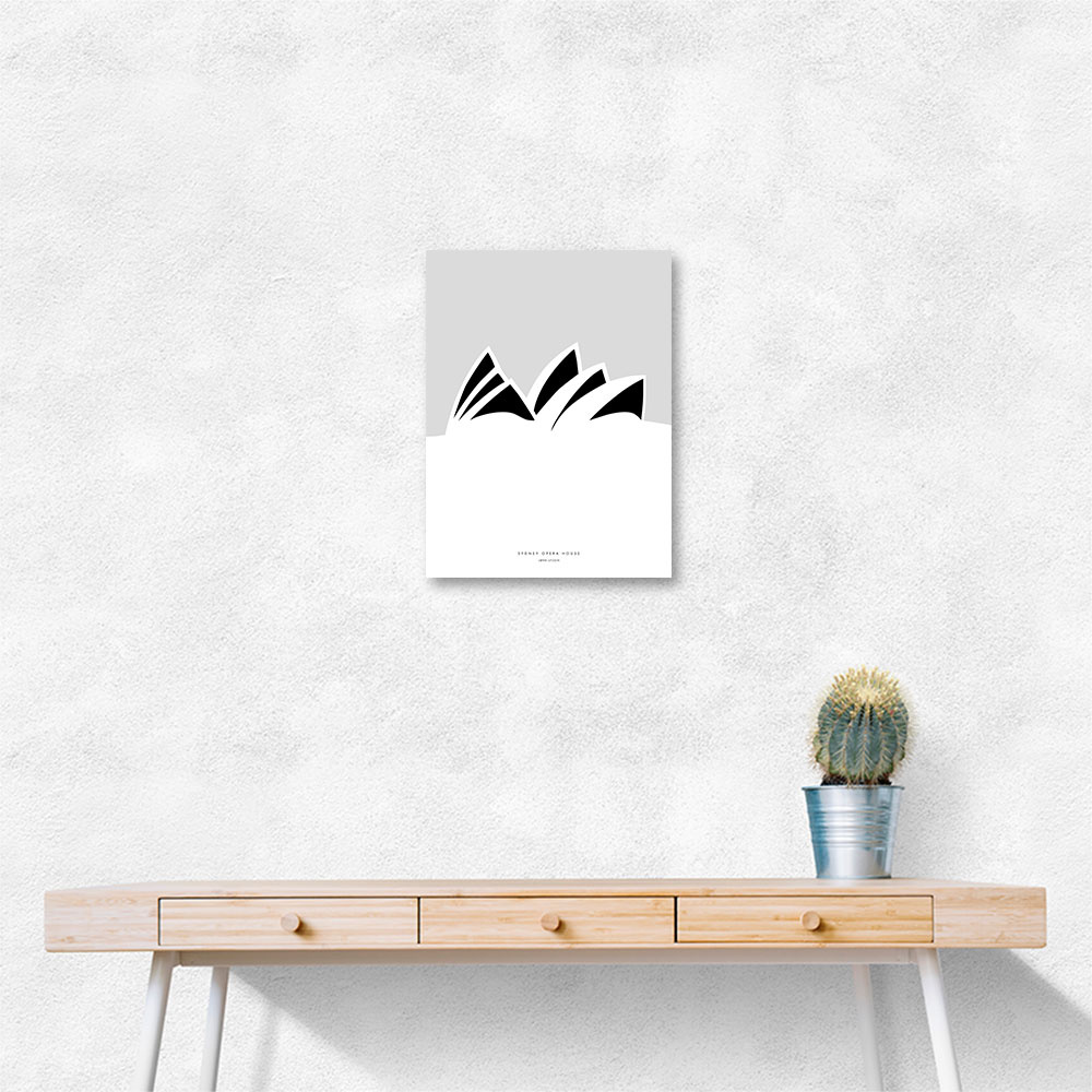 Minimal Sydney Opera House