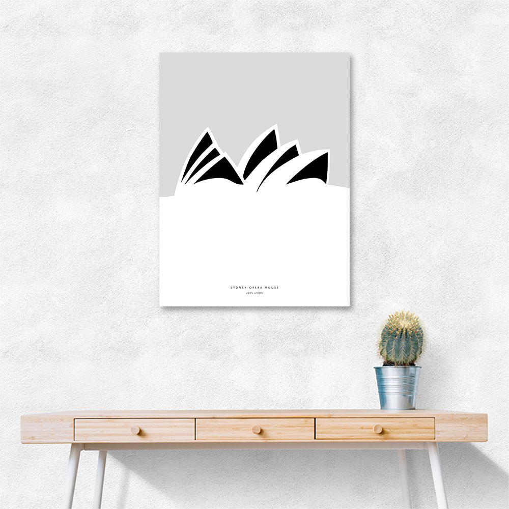 Minimal Sydney Opera House