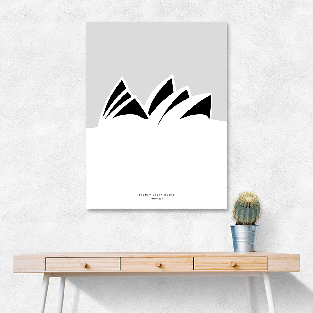 Minimal Sydney Opera House