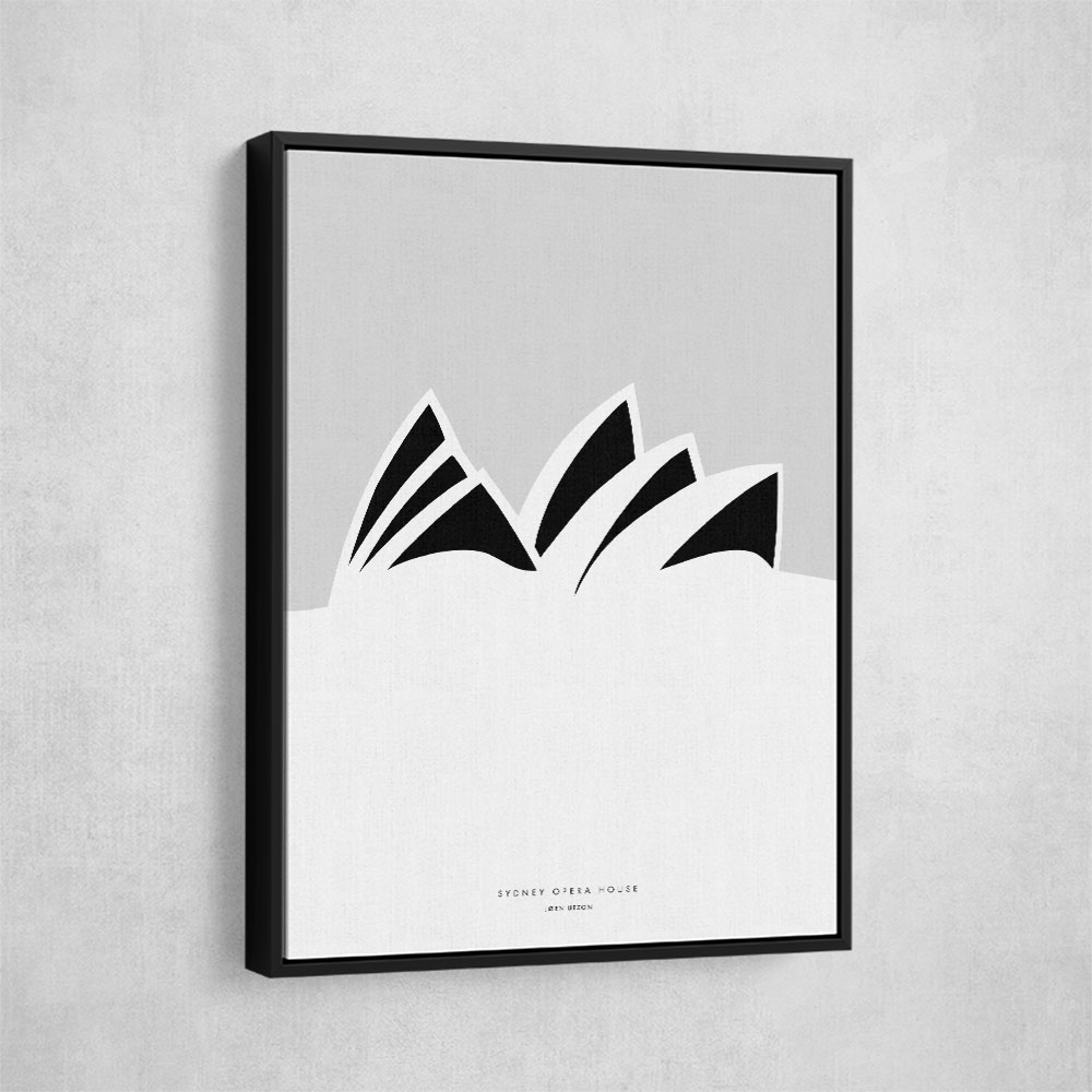 Minimal Sydney Opera House