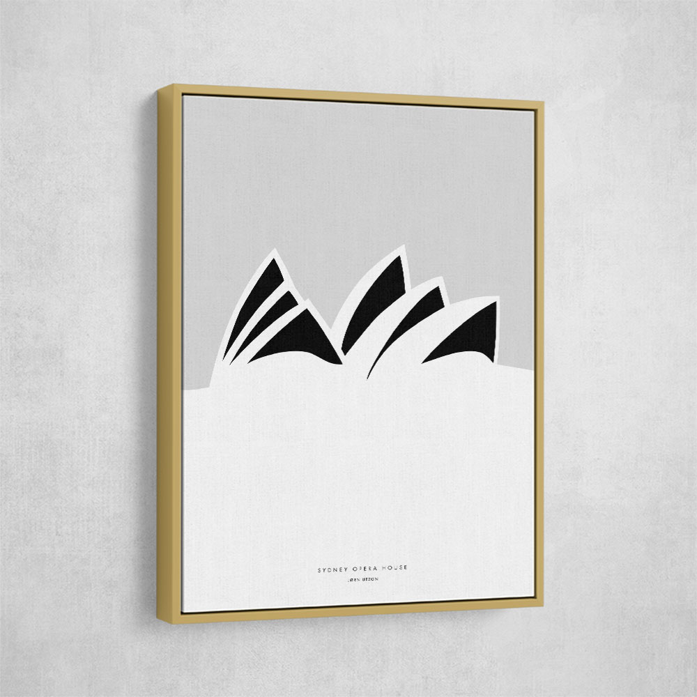 Minimal Sydney Opera House