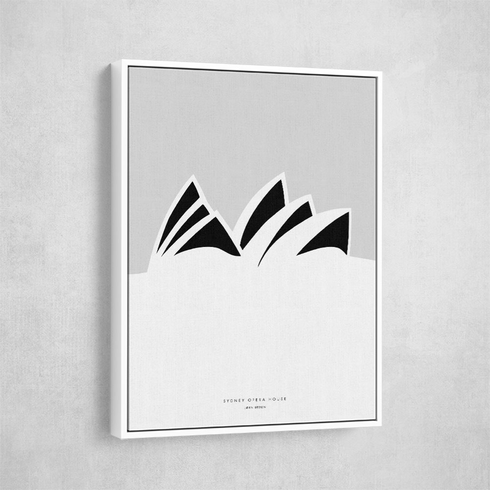 Minimal Sydney Opera House