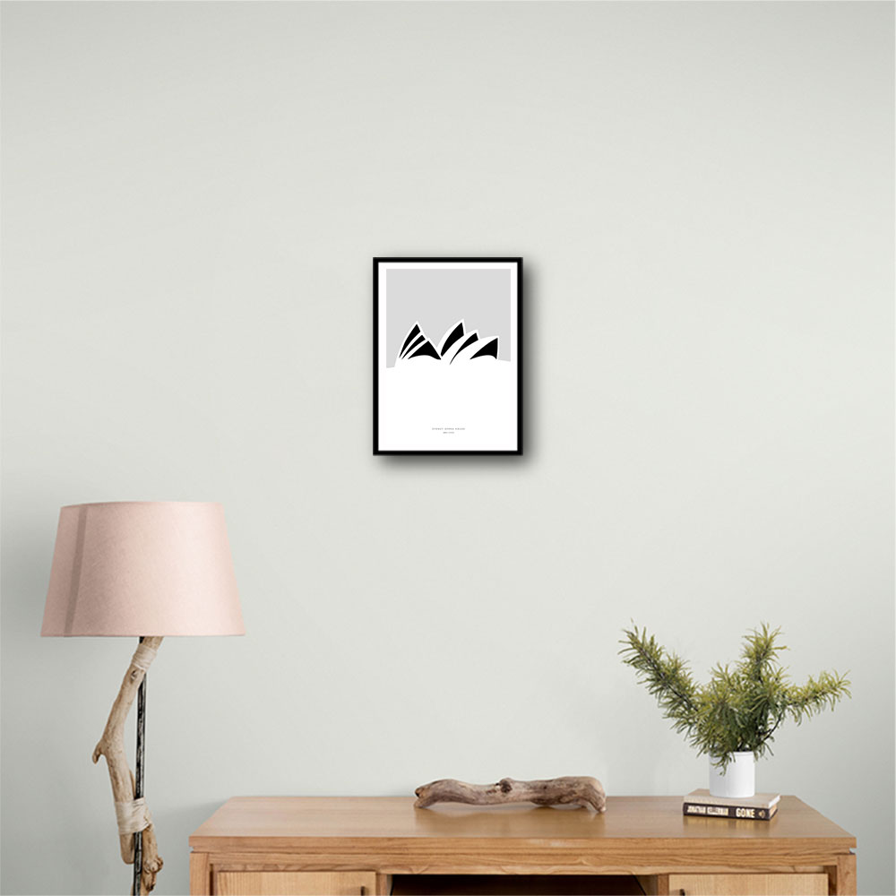 Minimal Sydney Opera House