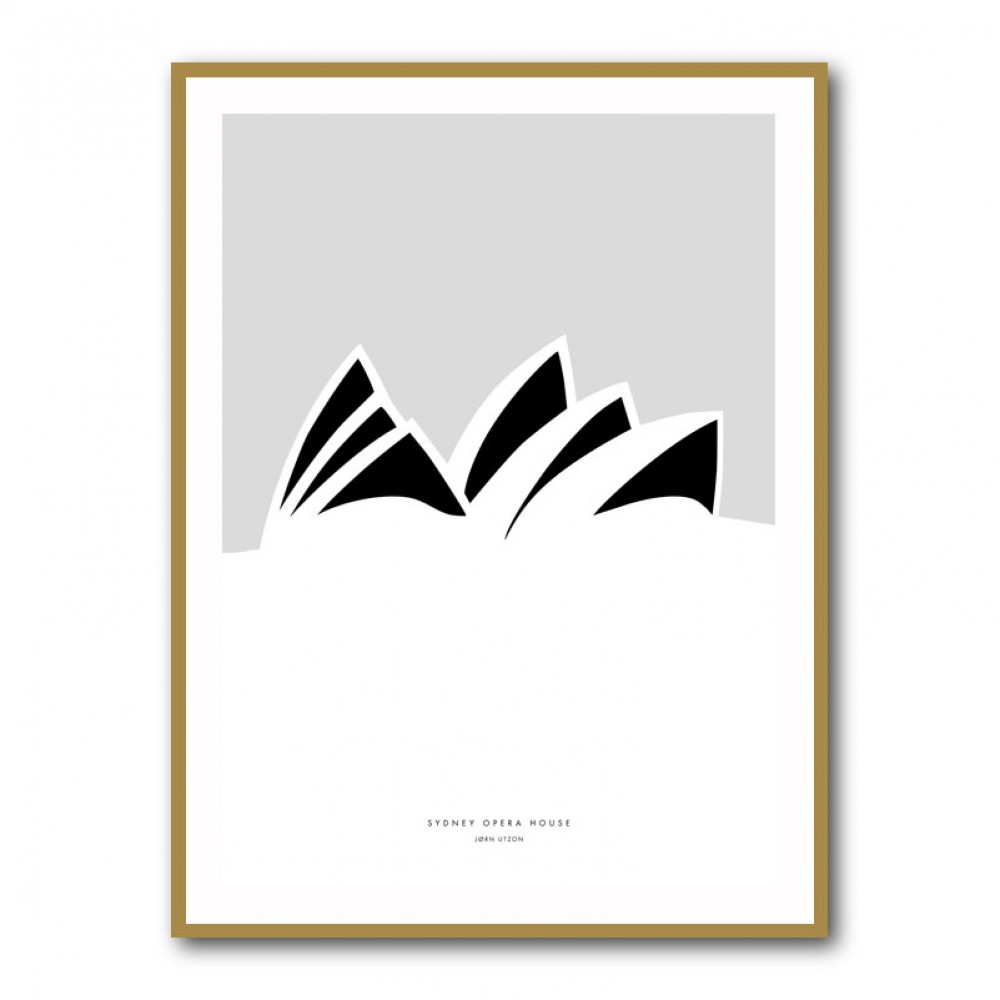 Minimal Sydney Opera House