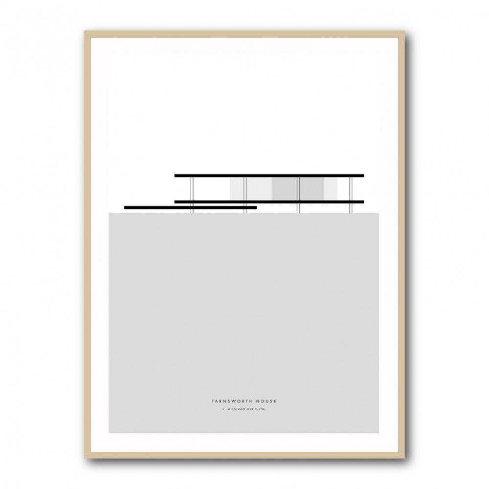 Minimal Farnsworth house