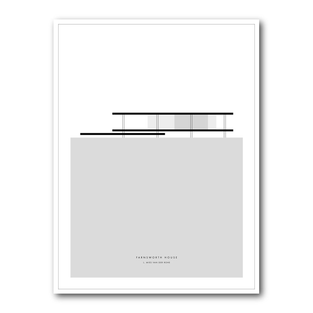 Minimal Farnsworth house