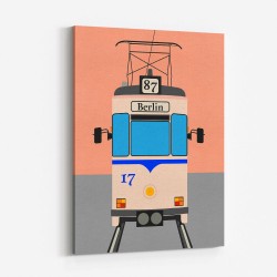 Berlin Tram Wall Art