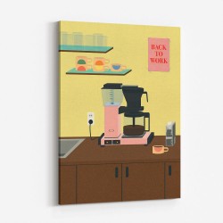 Back To Work Wall Art