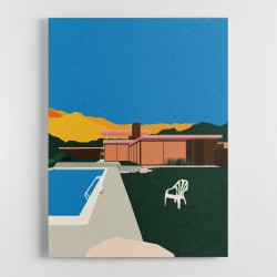 Kaufmann Desert House Poolside Wall Art