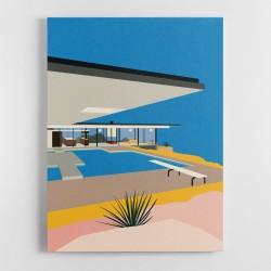 La Stahl House Wall Art