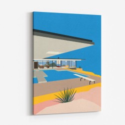 La Stahl House Wall Art