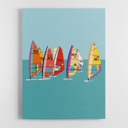 Baltic Sea Windsurfing Wall Art