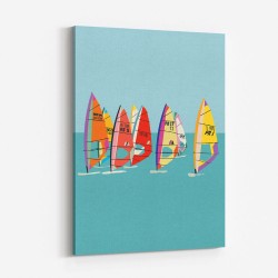Baltic Sea Windsurfing Wall Art