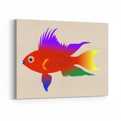 Buntbarsch Hell Wall Art