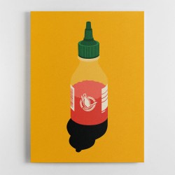 Chilli Sauce Wall Art