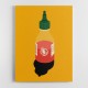 Chilli Sauce Wall Art Chilli Sauce Wall Art
