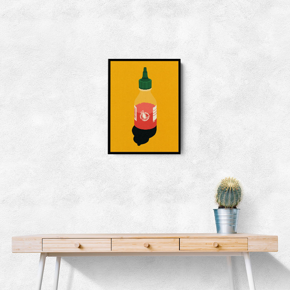 Chilli Sauce Wall Art Chilli Sauce Wall Art