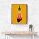 Chilli Sauce Wall Art Chilli Sauce Wall Art