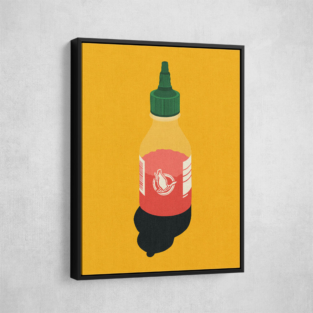 Chilli Sauce Wall Art Chilli Sauce Wall Art