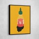 Chilli Sauce Wall Art Chilli Sauce Wall Art