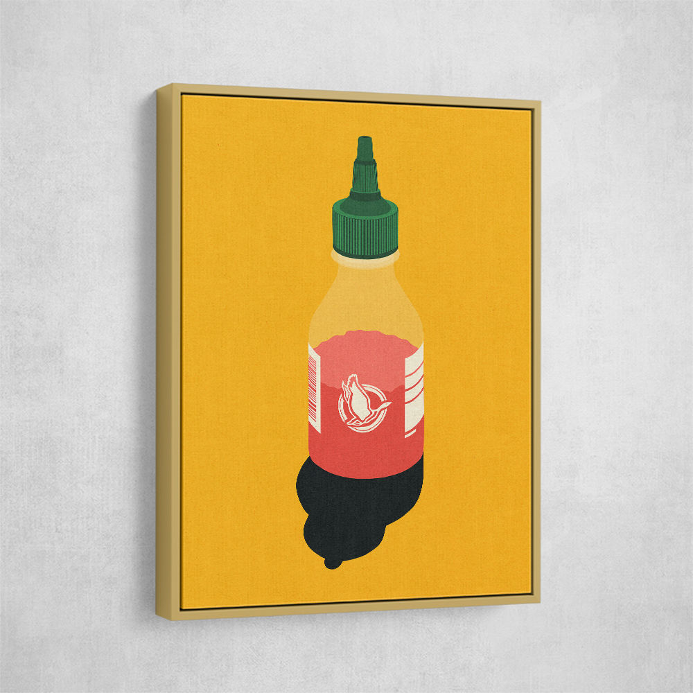 Chilli Sauce Wall Art Chilli Sauce Wall Art