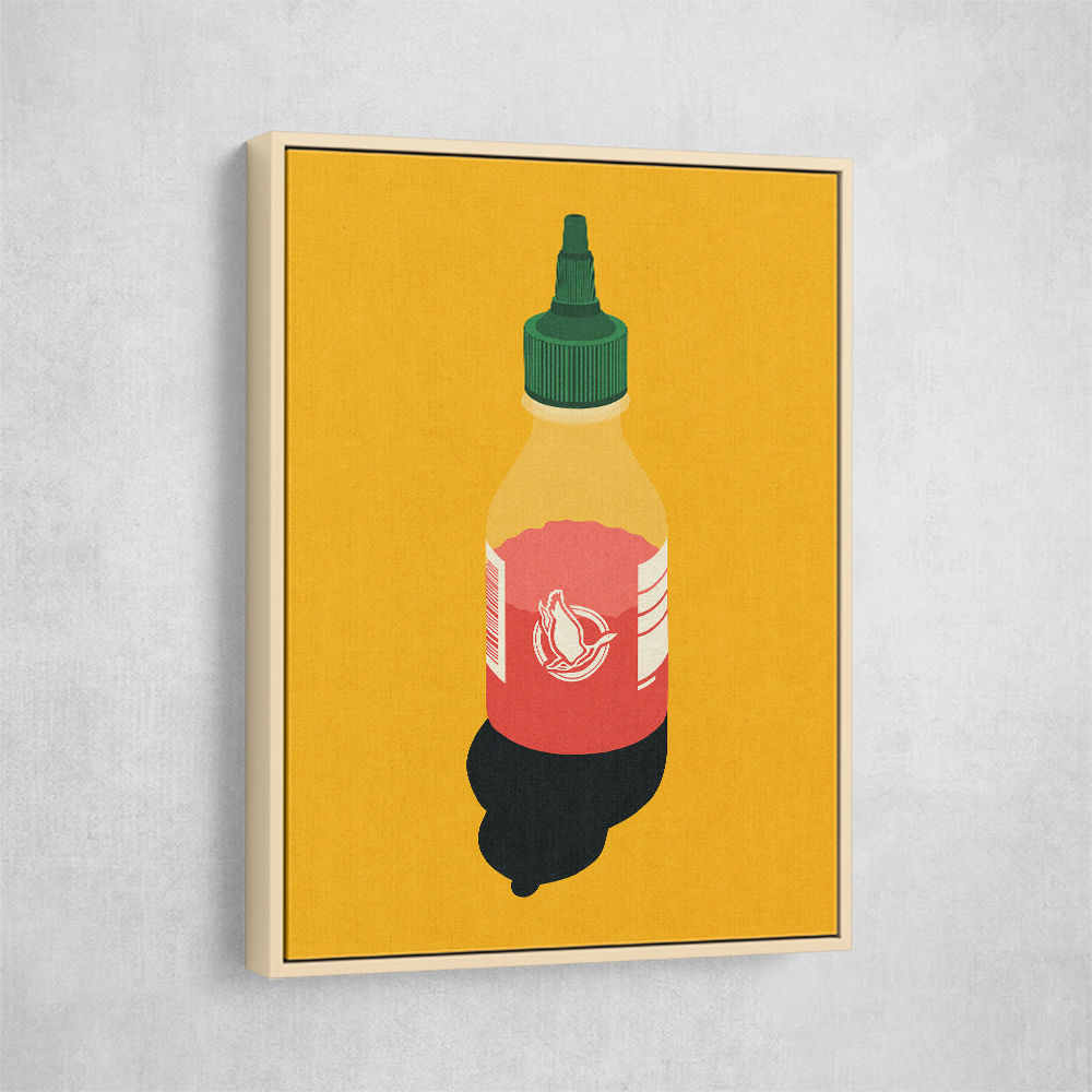 Chilli Sauce Wall Art Chilli Sauce Wall Art