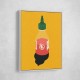 Chilli Sauce Wall Art Chilli Sauce Wall Art