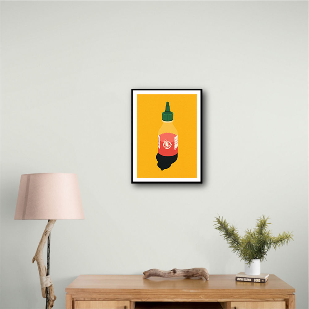 Chilli Sauce Wall Art Chilli Sauce Wall Art
