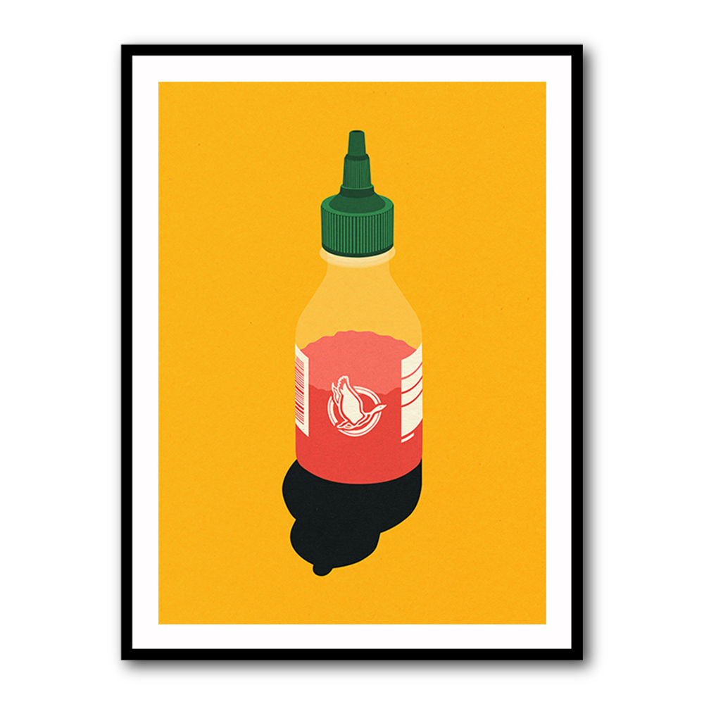 Chilli Sauce Wall Art Chilli Sauce Wall Art