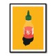Chilli Sauce Wall Art Chilli Sauce Wall Art