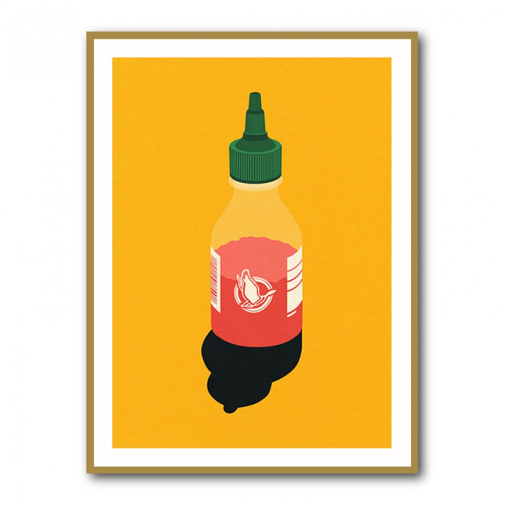 Chilli Sauce Wall Art Chilli Sauce Wall Art